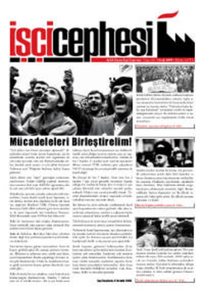İşçi Cephesi Sayı 1, Ocak 2009