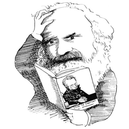 Marx, Althusser'in "Kapital'i Okumak" isimli eserini okurken.
