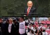 BM’de Netanyahu’yu kınayan kitlesel protestolar