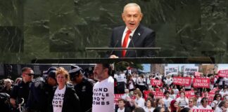 BM’de Netanyahu’yu kınayan kitlesel protestolar