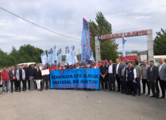 Özdağlı Lojistik’te sendika düşmanlığına karşı işçiler beş gündür direnişte